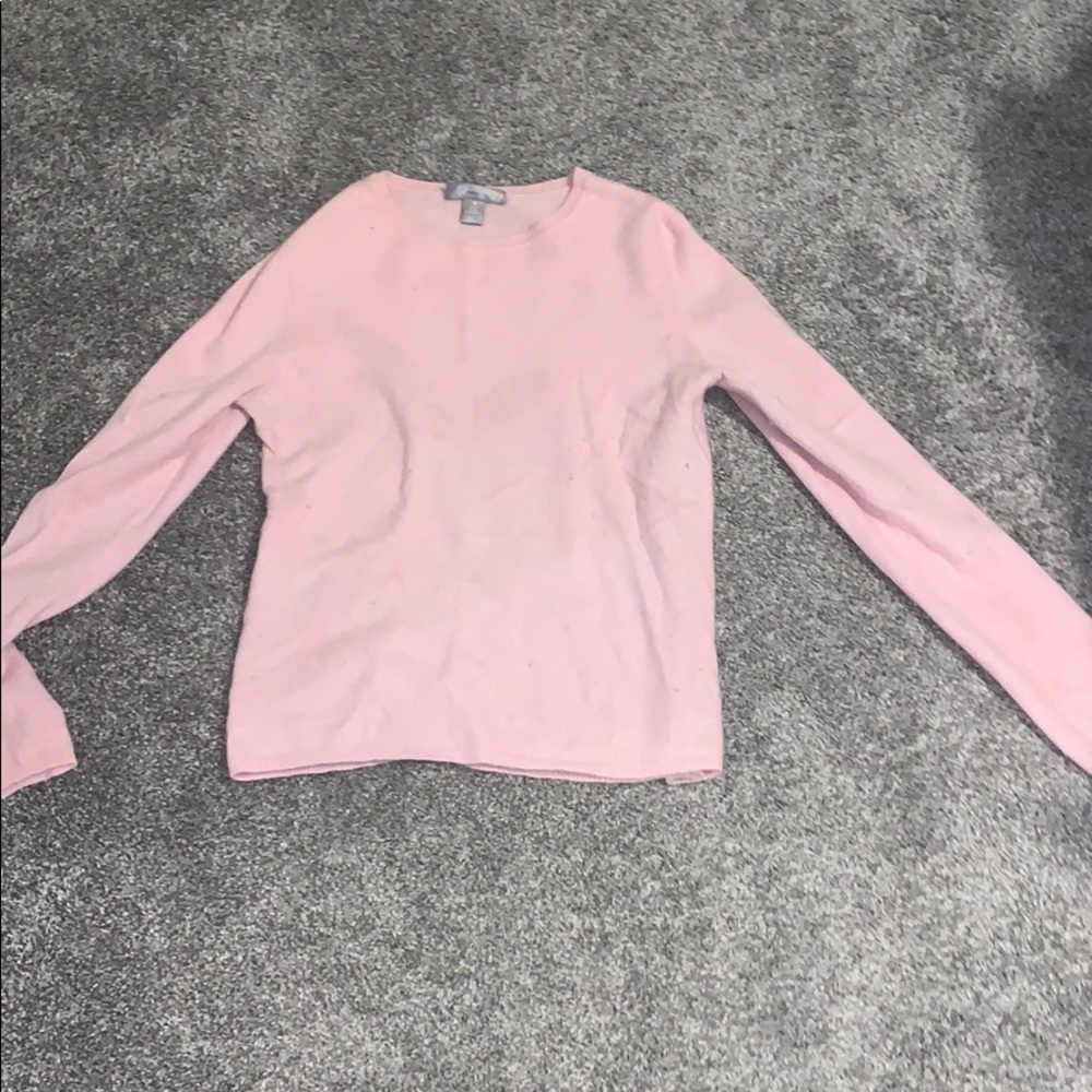 Pink sweater